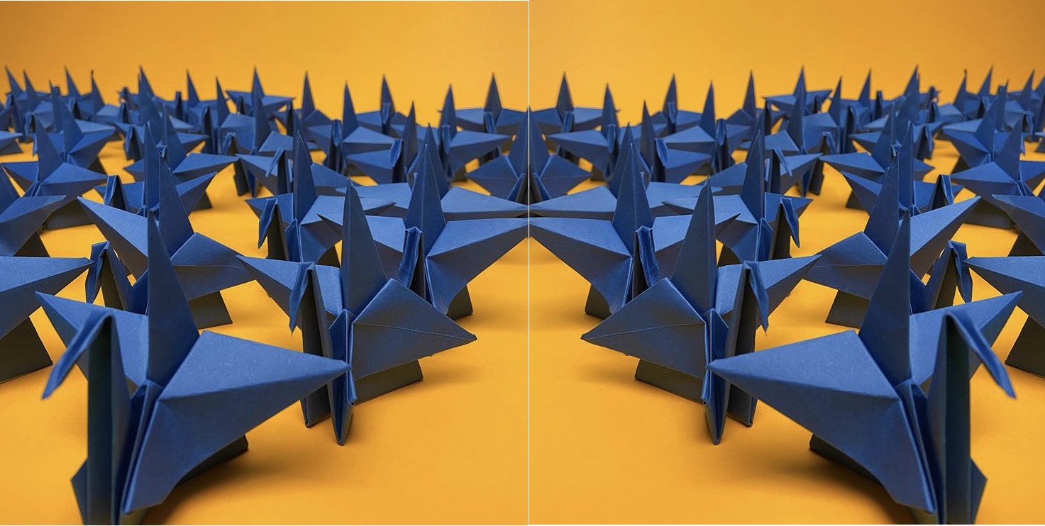 origami crrane